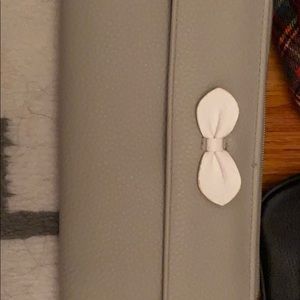 Gray wallet.
